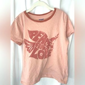 Old Navy Girls Graphic Tee Size M (8)